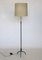 French Adjustable Wrought Iron Floor Lamp, 1940s, Image 9