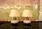 Murano Glass and Brass Table Lamps from VeArt, 1950s, Italy, Set of 2 1