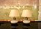 Murano Glass and Brass Table Lamps from VeArt, 1950s, Italy, Set of 2, Image 1