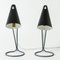 Lampes de Bureau Mid-Century par Bertil Brisborg pour Nordiska Kompaniet, Set de 2 5