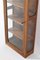 Oak French Art Nouveau Wall Display Cabinet, 1900s, Image 8