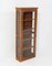 Oak French Art Nouveau Wall Display Cabinet, 1900s, Image 1