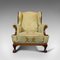 Antique Wingback Armchair, Image 1