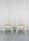 Chaises No. 218 Blanches par Michael Thonet, Set de 2 2