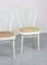 Chaises No. 218 Blanches par Michael Thonet, Set de 2 24