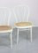 No. 218 White Chairs by Michael Thonet, Set of 2 24