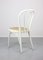 Chaises No. 218 Blanches par Michael Thonet, Set de 2 5