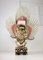 Escultura balinesa colorida vintage tallada a mano, Imagen 20