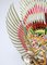 Escultura balinesa colorida vintage tallada a mano, Imagen 21