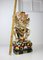 Vintage Hand Carved Colourful Balinese Sculpture 16