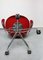 Model 3217 Red Swivel Chair by Arne Jacobsen for Fritz Hansen 17
