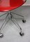 Model 3217 Red Swivel Chair by Arne Jacobsen for Fritz Hansen 19