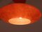 Lampada da soffitto ETA sat arancione di Guglielmo Berchicci per Kundalini, anni '90, Immagine 3