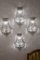 Empire Bohemian Crystal Sconces, 1940s, Set of 2 15