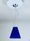 Italian Cobalt Blue Murano Pendant Lamp, 1996 2