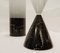 Metaphora Couchtisch aus schwarzem Marmor und Glas von Massimo und Lella Vignelli 2