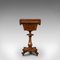 Antique Rosewood Sewing Table, Image 3