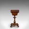 Antique Rosewood Sewing Table, Image 6