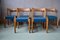 Modernist Dining Chairs, 1960s, Set of 6, Image 5