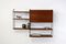 Teak Veneer Wall Unit by Kajsa & Nisse Strinning for String, 1960s, Imagen 2