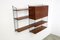 Teak Veneer Wall Unit by Kajsa & Nisse Strinning for String, 1960s, Image 11