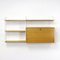 Ash Tree Veneer Wall Unit by Kajsa & Nisse Strinning for String, 1960s 1