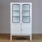 Vintage Glass And Iron Medical Cabinet, 1970s, Image 2