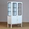 Vintage Glass And Iron Medical Cabinet, 1970s 3