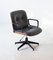 Italian Grey Leather Swivel Chair by Ico Luisa Parisi for MIM, 1960s 2