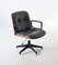 Italian Grey Leather Swivel Chair by Ico Luisa Parisi for MIM, 1960s, Immagine 2