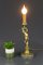 Cherub Tischlampe aus Bronze & Marmor, 1920er 7