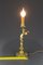 Lampada da tavolo in bronzo e marmo, anni '20, Immagine 18