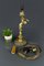 Lámpara de mesa en forma de querubín de bronce y mármol, años 20, Imagen 16