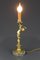 Cherub Tischlampe aus Bronze & Marmor, 1920er 3