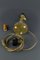 Cherub Tischlampe aus Bronze & Marmor, 1920er 15