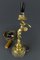 Cherub Tischlampe aus Bronze & Marmor, 1920er 13