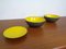Yellow Krenit Bowls by Herbert Krenchel Torben Ørskov, Set of 3, 1960s, Image 4