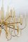 Mid-Century Italian Brass and Glass Chandelier by Sciolari, 1960s, Image 6