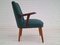 Danish Wool and Teak Armchair, 1960s 2