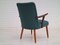 Danish Wool and Teak Armchair, 1960s 7