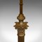 Antique English Brass Floor Lamp, Image 5