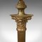 Antique English Brass Floor Lamp 6