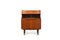 Mid-Century Danish Teak Secretaire with Curved Front, Image 1
