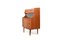 Mid-Century Danish Teak Secretaire with Curved Front, Image 5