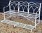 Vintage Wrought Iron Bench, 1980s, Image 8