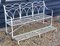 Vintage Wrought Iron Bench, 1980s 6