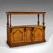 Large Antique English Walnut Buffet, Image 3