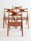 AT303 Dining Chairs by Hans J. Wegner for Andreas Tuck, 1950s, Set of 5, Image 8