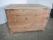 Mesa o caja de trabajo de madera de abeto, años 50, Imagen 9