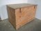 Tavolo o scatola da lavoro in legno di abete, anni '50, Immagine 5